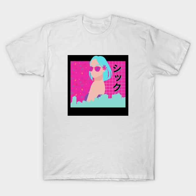 Chic City Girl ver. 1 T-Shirt by Moshi Moshi Designs